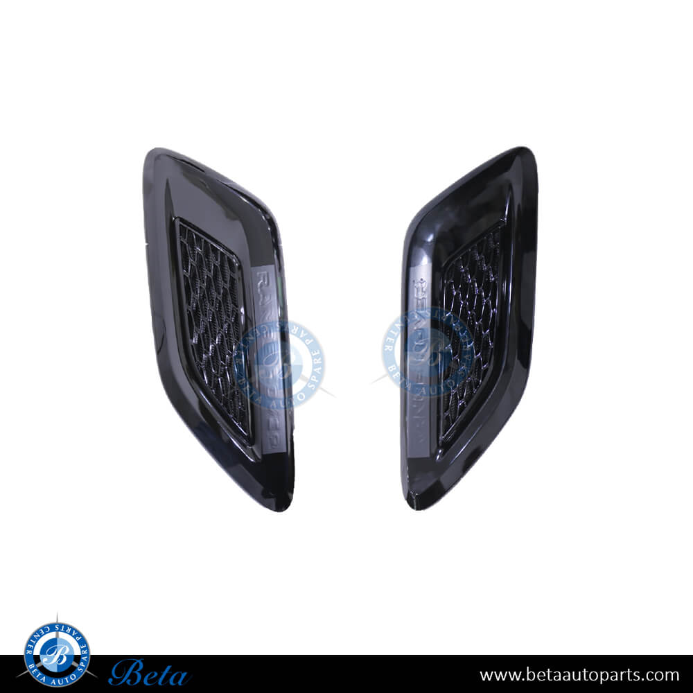 Hood Vents Black Color for Range Rover Sport 2013-Up models, Part Number LR052982 / LR052980 Hood Vents Black Color for Range Rover Sport 2013-Up models, Part Number LR052982 / LR052980
